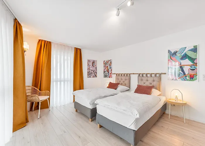 Design-apartment - Kueche - Parken - Zentral Lägenhet Leinfelden-Echterdingen