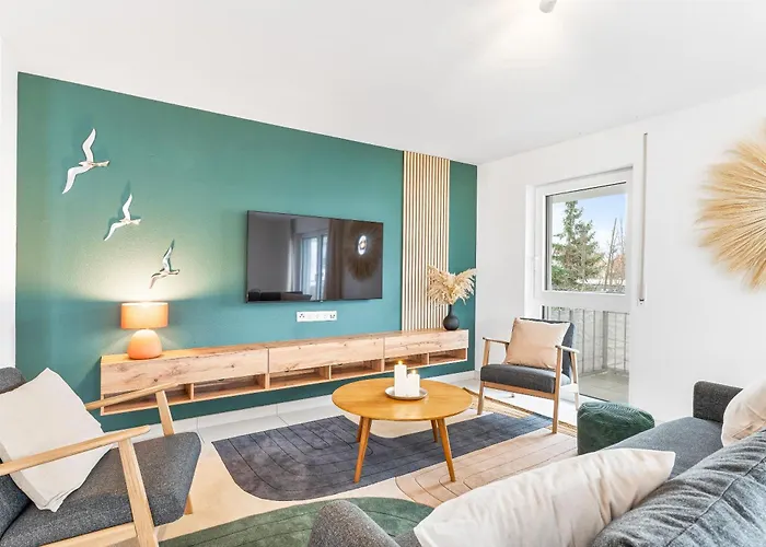 Design-apartment - Kueche - Parken - Zentral